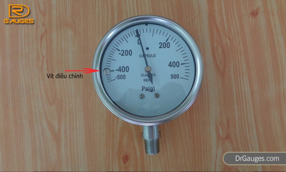 Đồng hồ đo áp suất thấp capsule