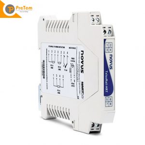 HART® Bộ chuyển đổi tín hiệu nhiệt độ lắp tủ điện TxIsoRail-HRT | Novus - Brazil