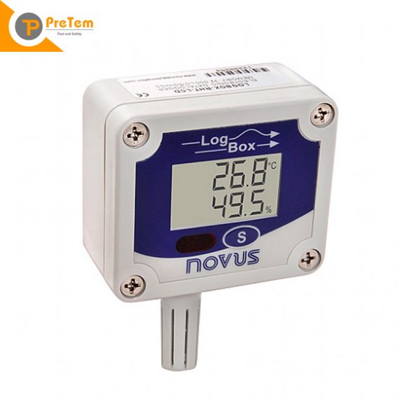 Bộ Ghi Dữ Liệu Nhiệt Độ Độ Ẩm Logbox-RHT-LCD | Novus - Brazil