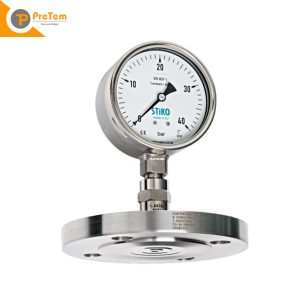 Đồng hồ đo áp suất dạng màng PBS100XA-16 | SITKO - Hà Lan